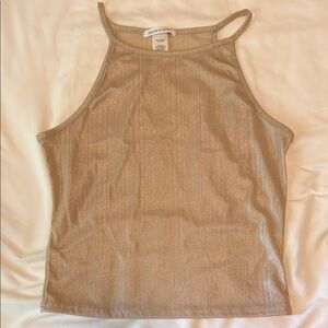 Elegant Gold Women's Top